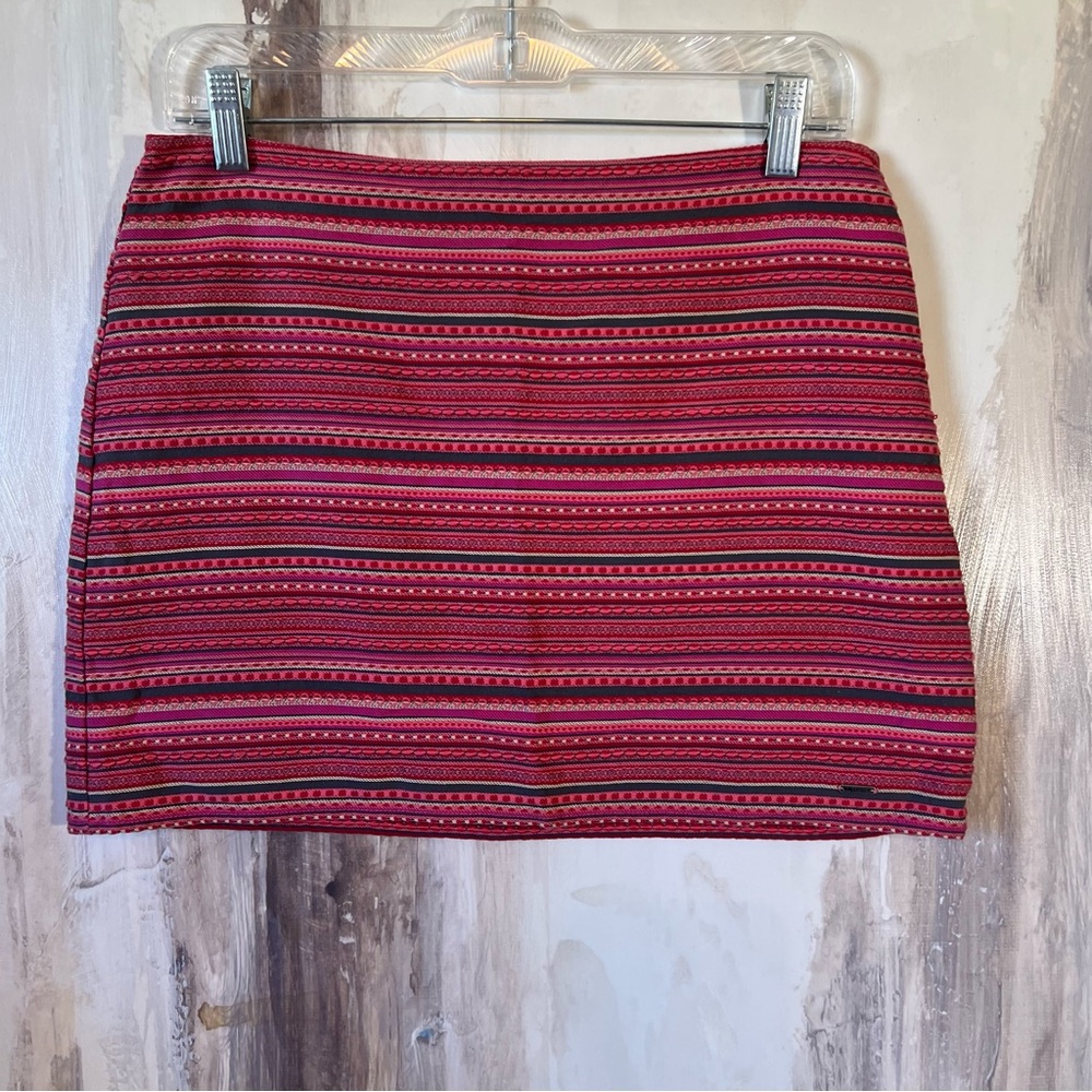 Hollister Embroidered Mini Skirt Size - 5